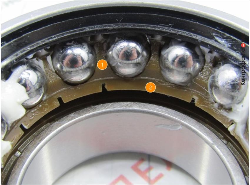 1. Конструкция сепаратора не соответствует оригиналу. | 2. Светлый оттенок пластика.