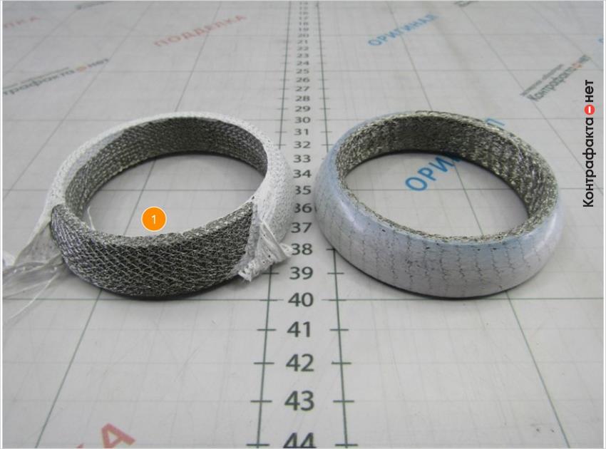 1. Легко отделяется прорезиненное покрытие.