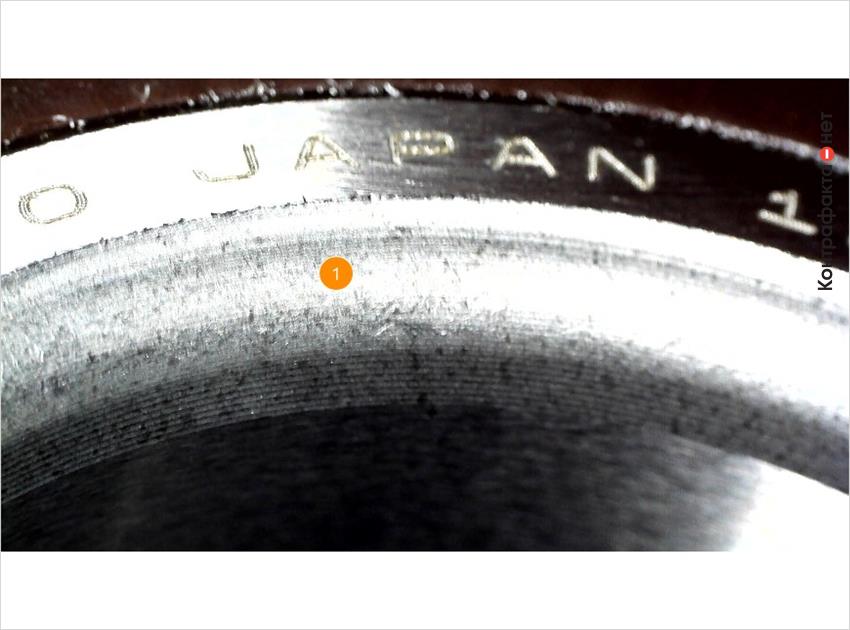 1. Низкое качество обработки поверхности.