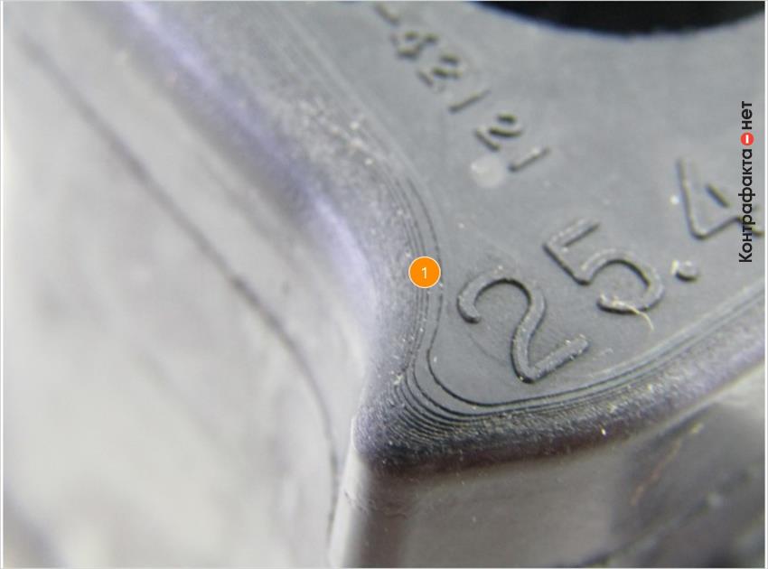 1. Визуальное отличие технологии изготовления.