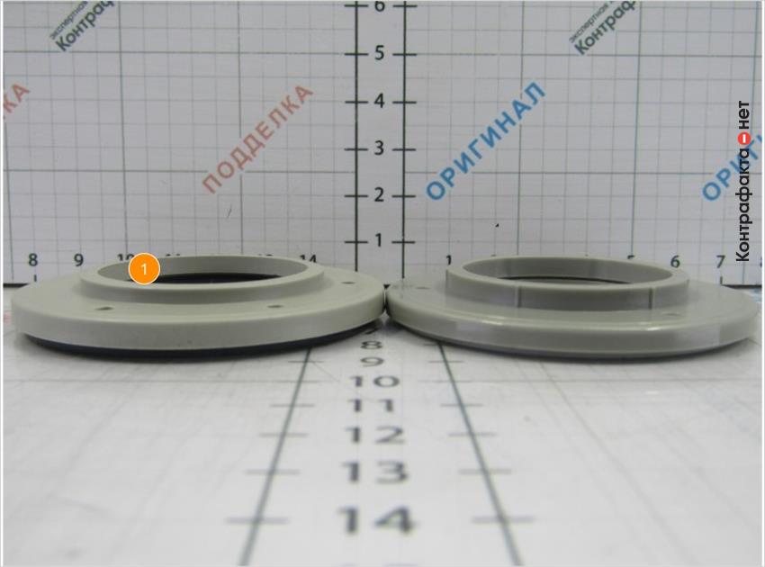 1. Отсутствуют боковые ребра.