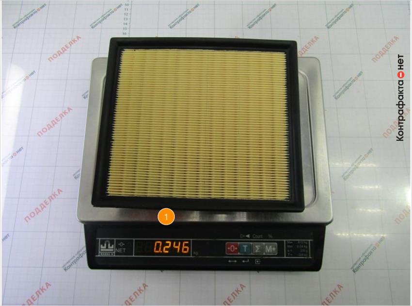 1. Вес меньше на 9%.