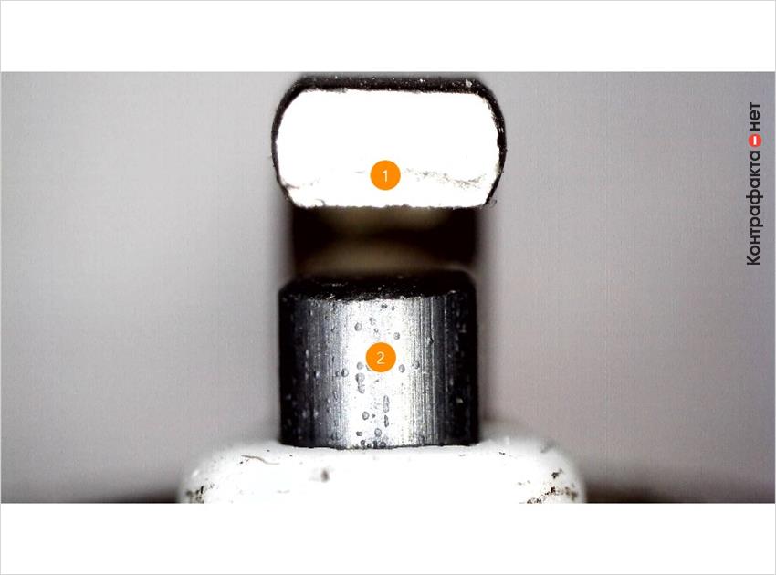 1. Отсутствует u-образный паз в боковом электроде. | 2. Низкое качество обработки поверхности.