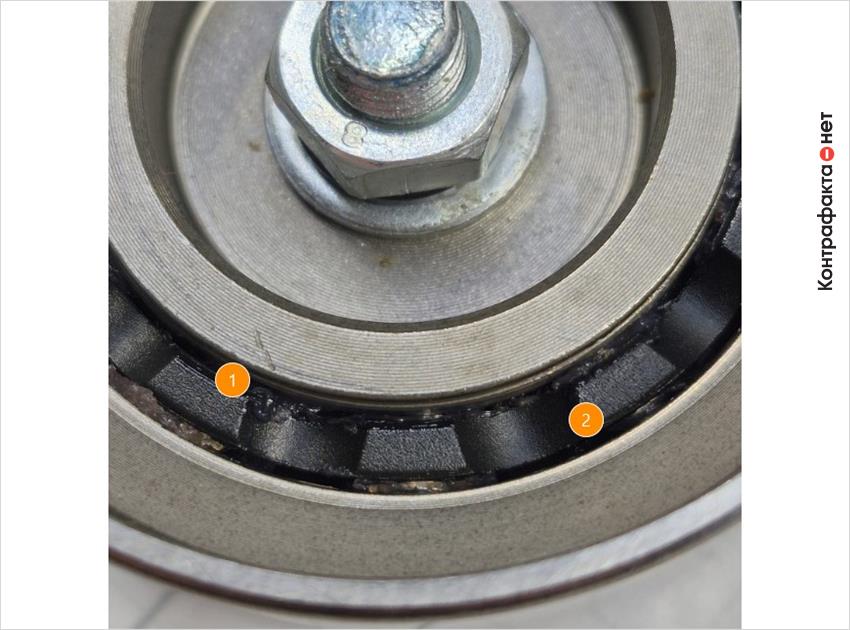 1. Конструктивное отличие. | 2. Меньшее содержание смазки.