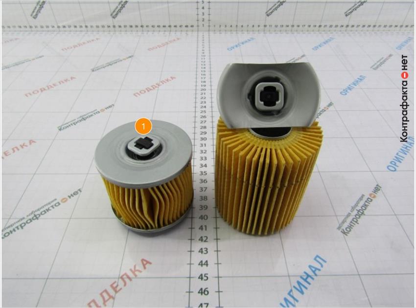 1. Обводной клапан установлен в корпусе фильтра, в оригинале на прижимной пластина.